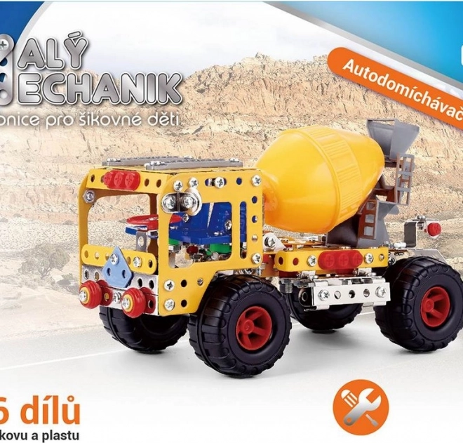 Bouwpakket Kleine Mechanicus Auto Mengwagen