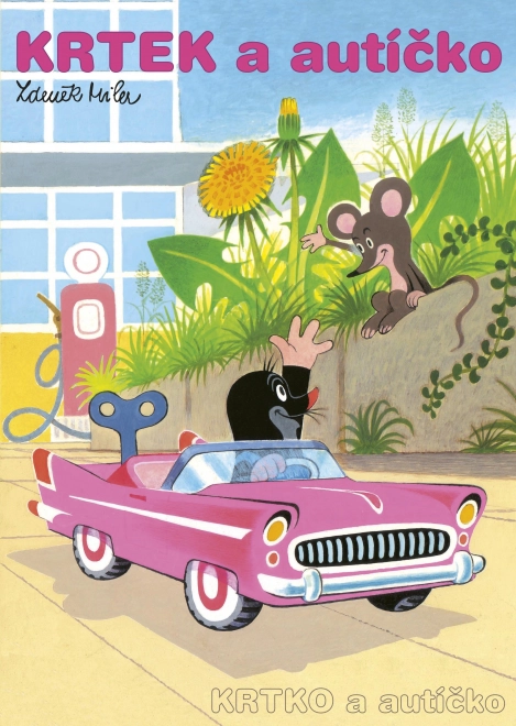 Coloring Books Mole and Car