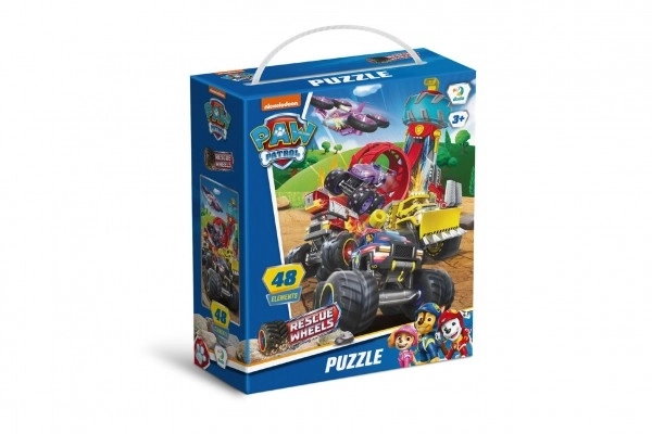 Puzzel met het thema Paw Patrol: Redding op wielen