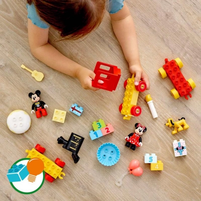 LEGO 10941 DUPLO Verjaardagstrein van Mickey en Minnie