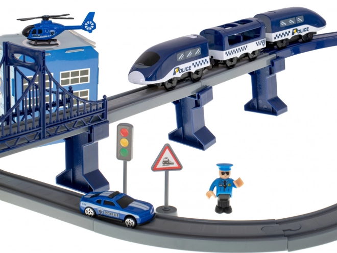 Kindertreinenbaan - politie