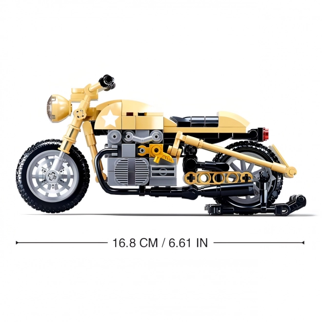 Sluban ModelBricks Legermotorfiets