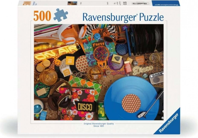 Buntes Retro-Design