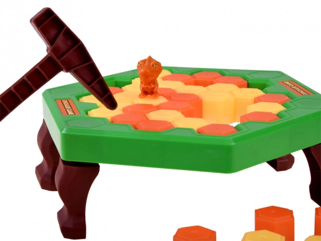 Red de dinosaurus honingraat speelgoedspel