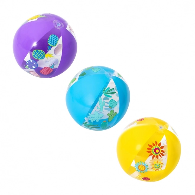 Kleurrijke opblaasbare strandbal Bestway Groove 'n Splash 51 cm fruit