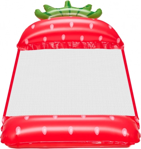 Opblaasbare water hangmat in de vorm van een aardbei