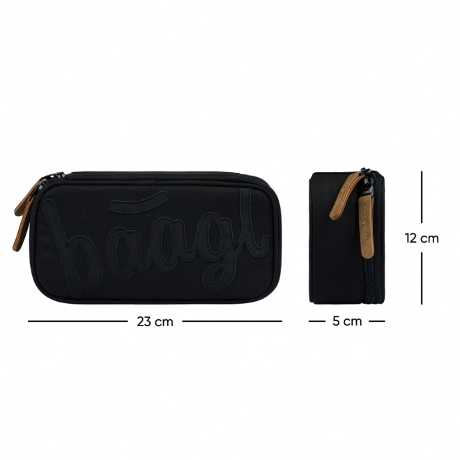 Baagl School Set Skate Darkness: Backpack, Pencil Case, and Bag