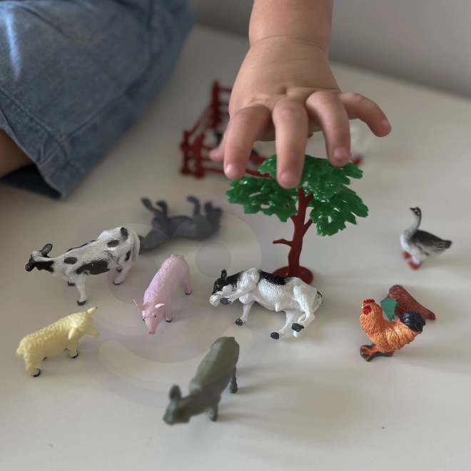 Farm Animal Figurine Set