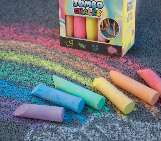 Dikke krijt Jumbo 15 stuks