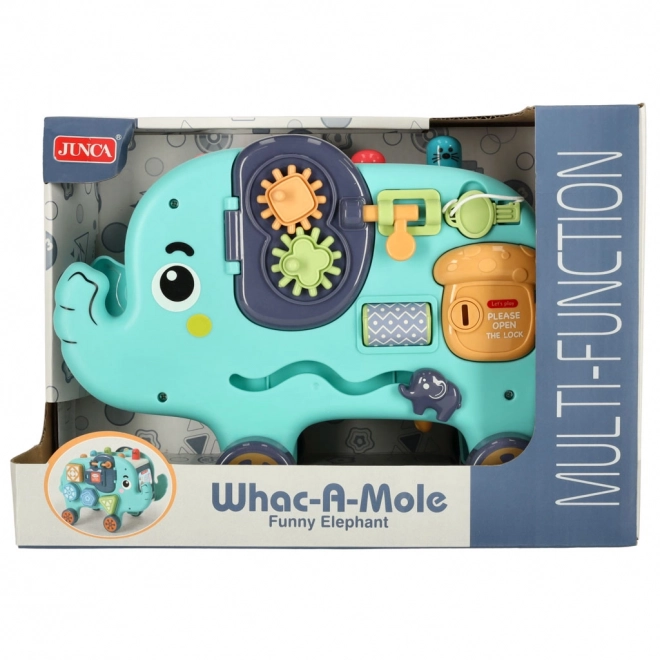 Interactieve Montessori blokolifant 26 cm