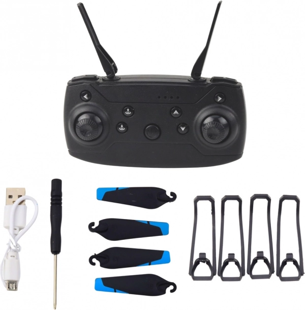 Drone met camera LU800 LED lichten blauw