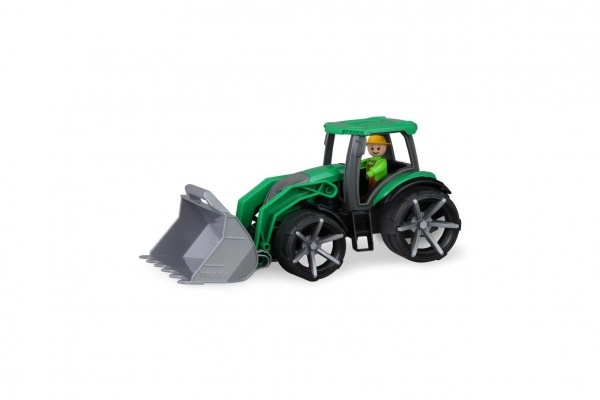 Tilting cab with figure