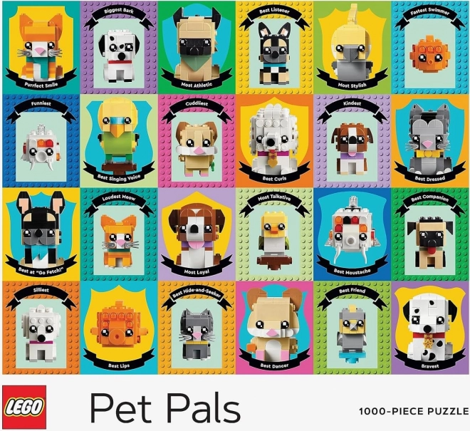 Puzzel LEGO Dierenvrienden 1000 Stukken