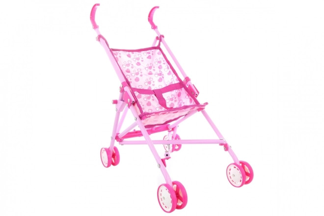 Poussette canne en métal pour poupées