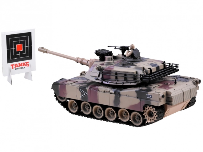 Grote op afstand bestuurbare tank US M1A2