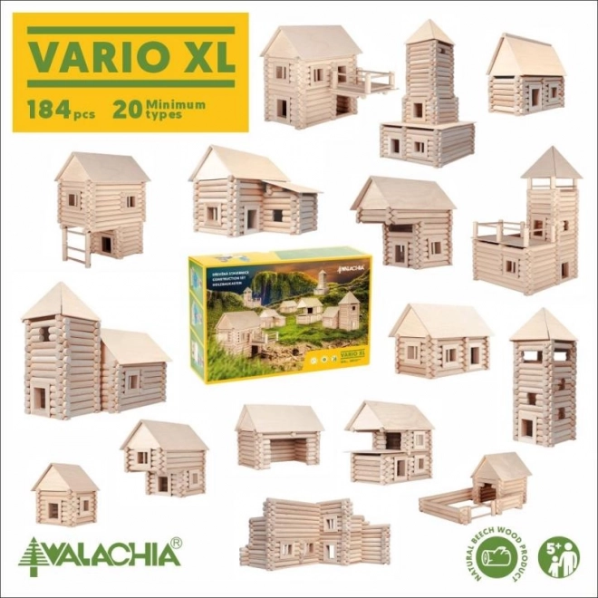 Vario XL bouwpakket van massief beukenhout