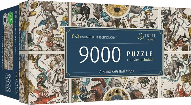 Puzzle 9000 Stk. Alte Himmelskarten