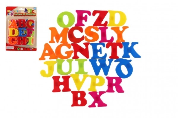 Magneetletters - 27 stuks