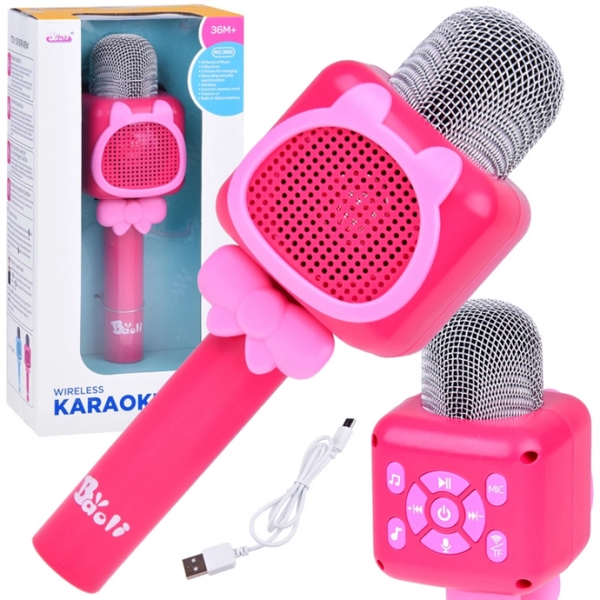 Draadloze microfoon karaoke voor kinderen