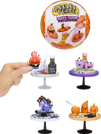 Gedetailleerde mini-scenes voor Halloween