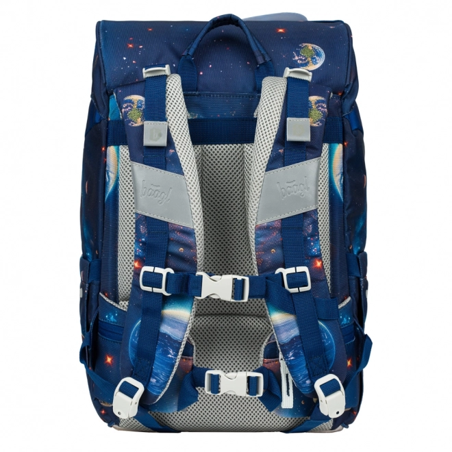 Set van schoolaccessoires ruimte