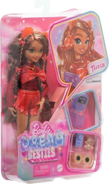Barbie Dream Besties Teresa fashion doll with play accessories