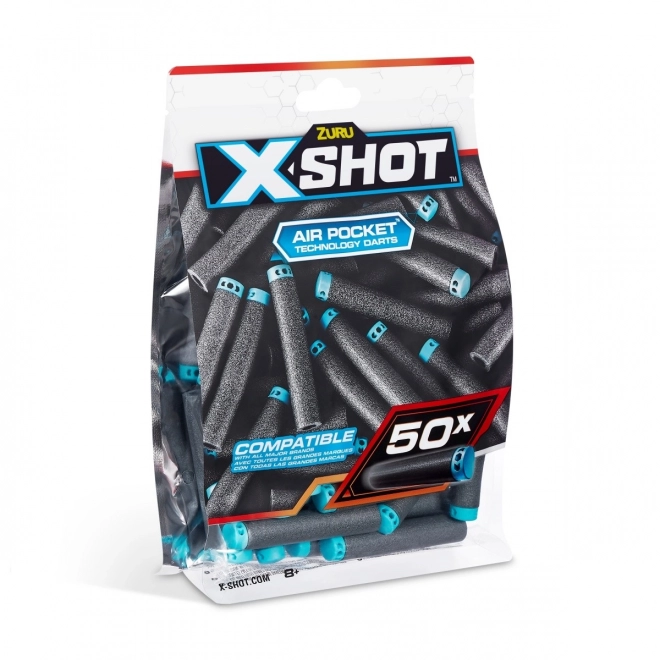 Set van 50 X-Shot Excel pijlen