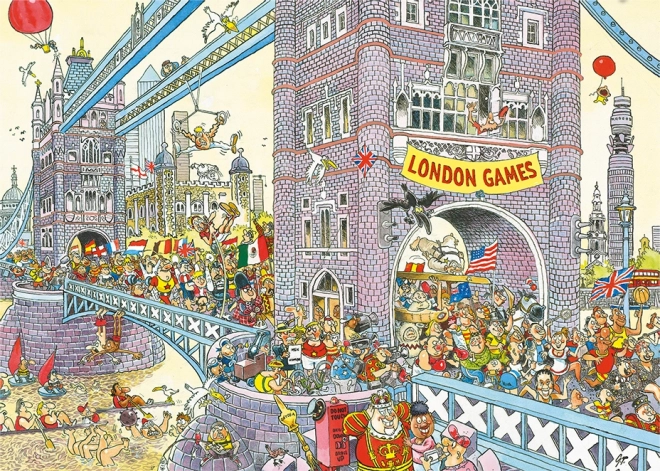 JUMBO puzzel WASGIJ Mysterie 8: Laatste obstakel 1000 stukjes