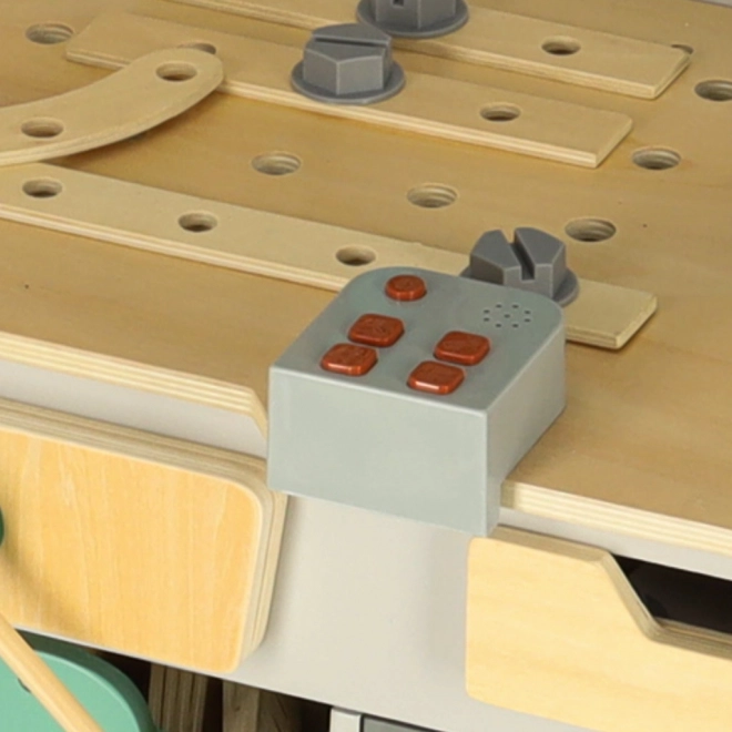 Lulilo Fikso houten workshop set kleine doe-het-zelver met gereedschap