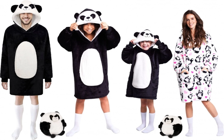 Praktische oversized pasvorm met capuchon