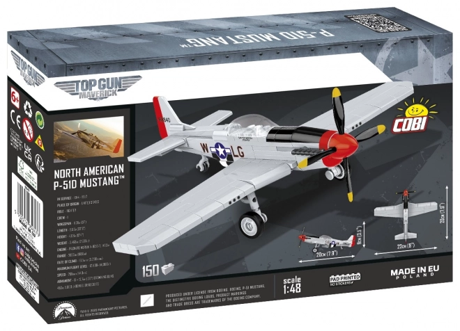 Top Gun P-51D Mustang 150 stenen