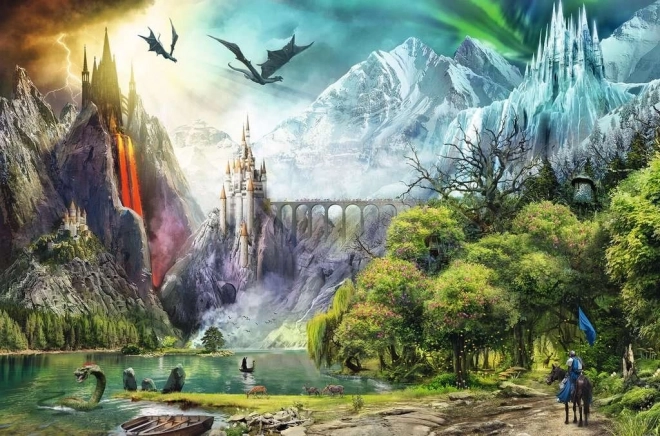 Puzzle Ravensburger Reign of Dragons 3000 pieces