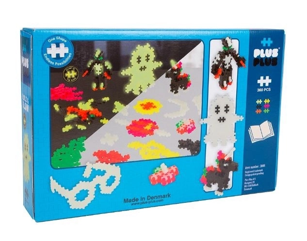 Bouwset Plus-Plus - Lichtgevende set 360 delen