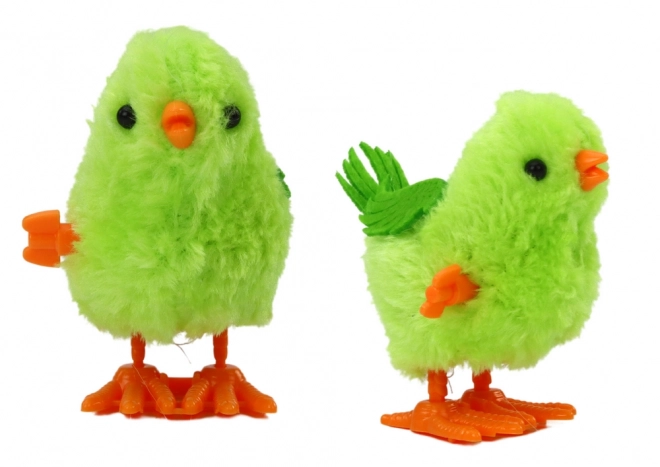 Speelgoed Springend kuiken Draaibare figuur groen