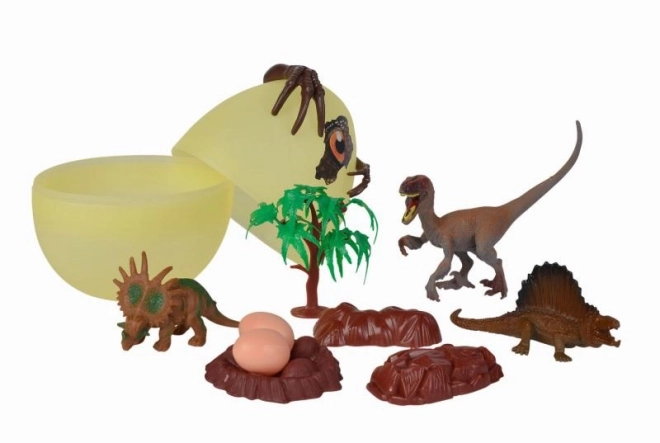 Dino ei met accessoires, 3 soorten, DP6