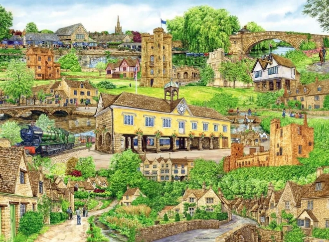 Puzzle Escape to the Cotswolds 500 Pieces