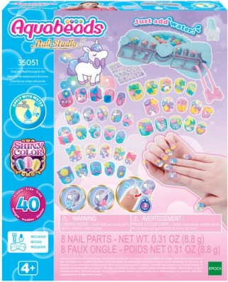 Aquabeads studio licorne pour ongles pour enfants
