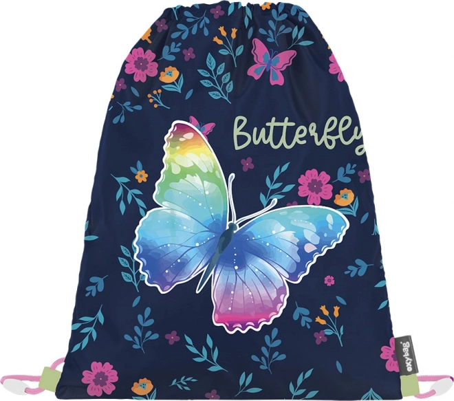 Beutel Schmetterling für Hausschuhe