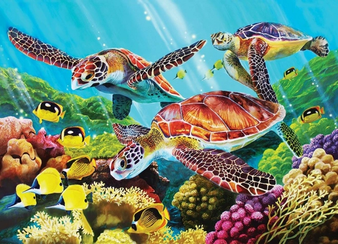 Puzzle familial Molokinský proud 350 pièces