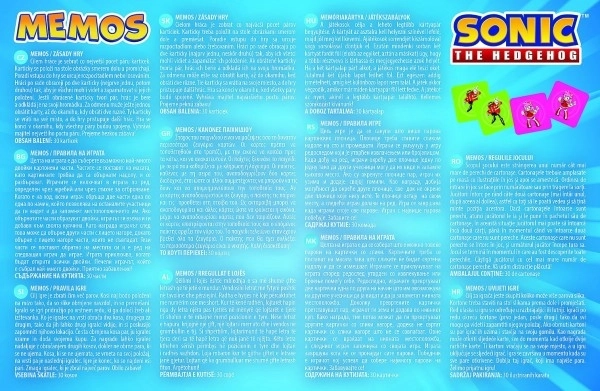 Pexeso Egel Sonic