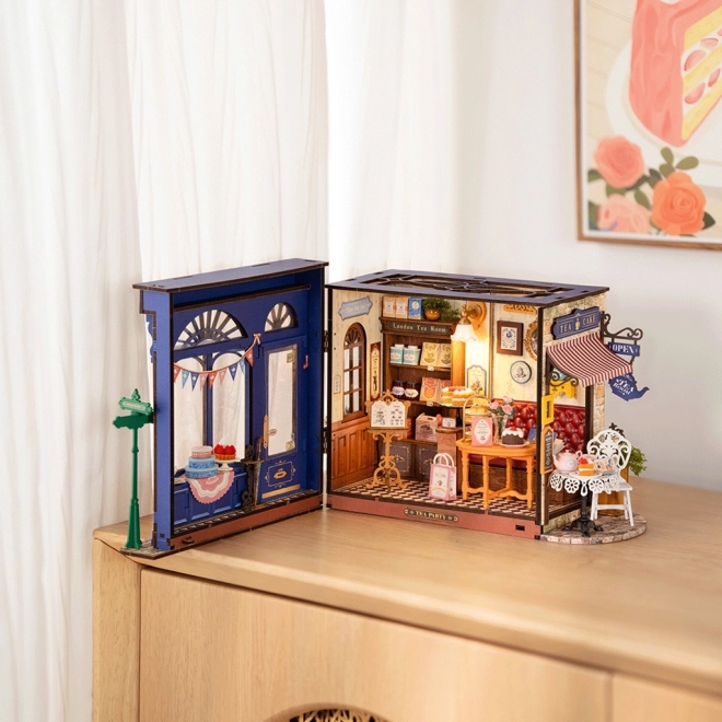 Miniatuur theehuisje voor momenten van rust