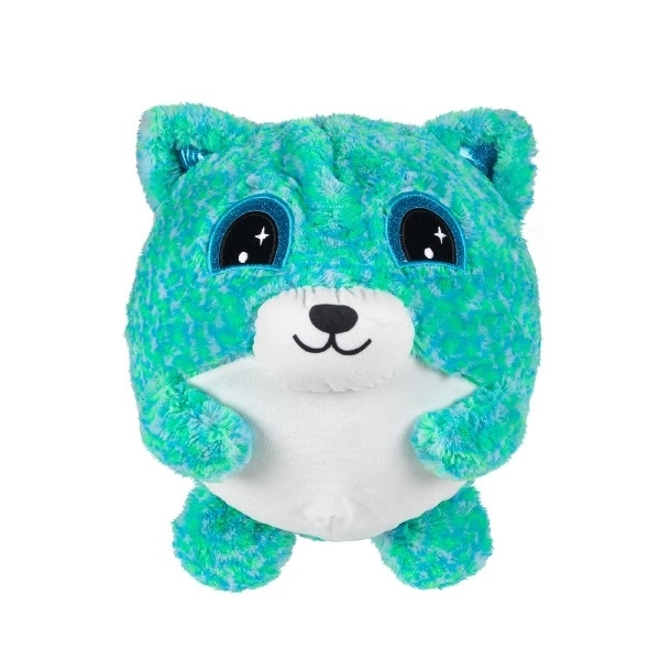 Balle en peluche gonflable avec animal 30 cm