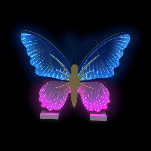 LED-Neon-Lampe Schmetterling 2Kids Toys