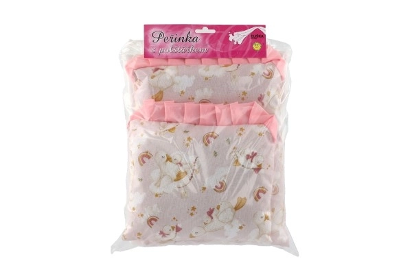 Doll Bedding Set with Pillow and Mat