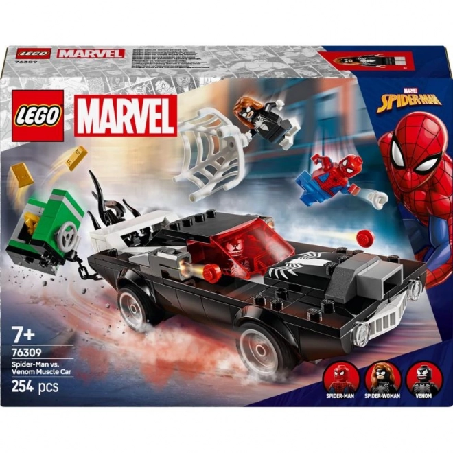 Bouwpakket Spider-Man vs Muscle Car Venom