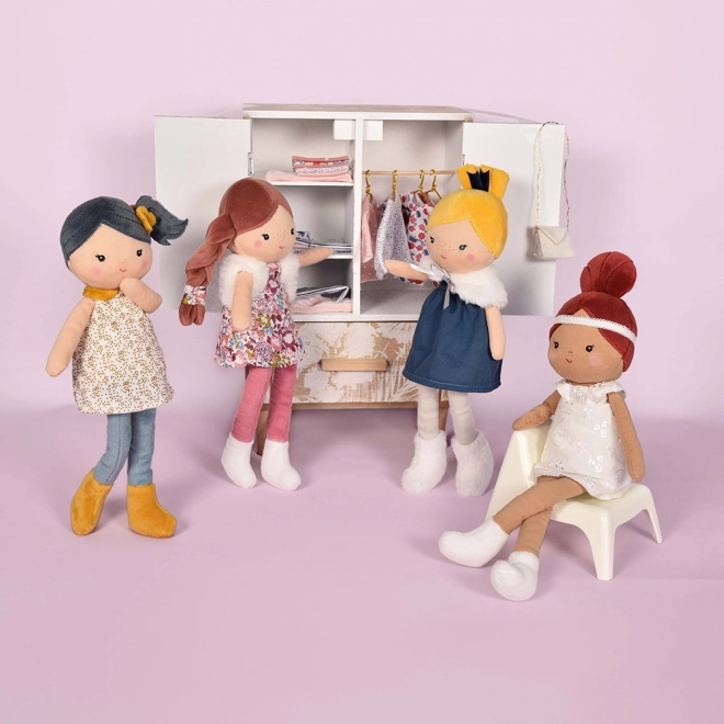 Doudou Jolijou Poppen Beste Vriendinnen 25 cm