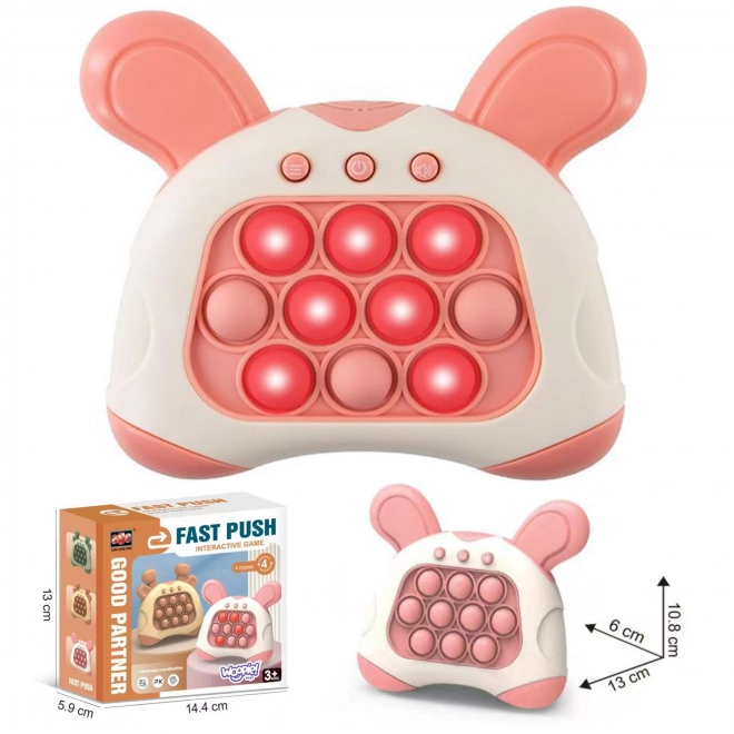 WOOPIE jeu Pop It Électronique anti-stress Dextérité Oreilles de Lapin