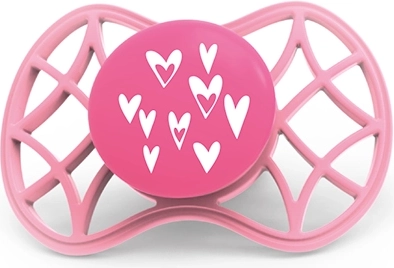 Fysiologische fopspeen roze 6m+