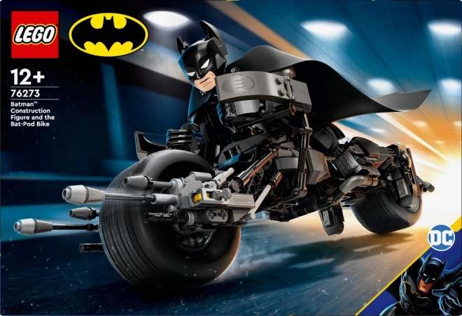 LEGO® DC Batman™ 76273 Bouwbare Figuur: Batman™ en Bat-Pod Motor