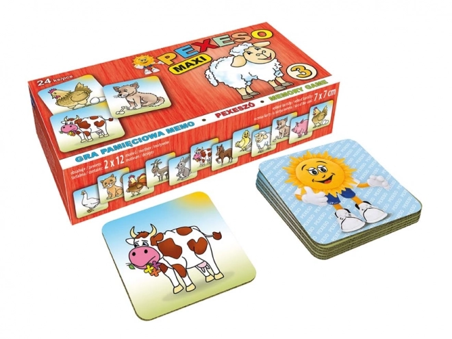 Pexeso MFP LUX 3 - Animaux de la basse-cour